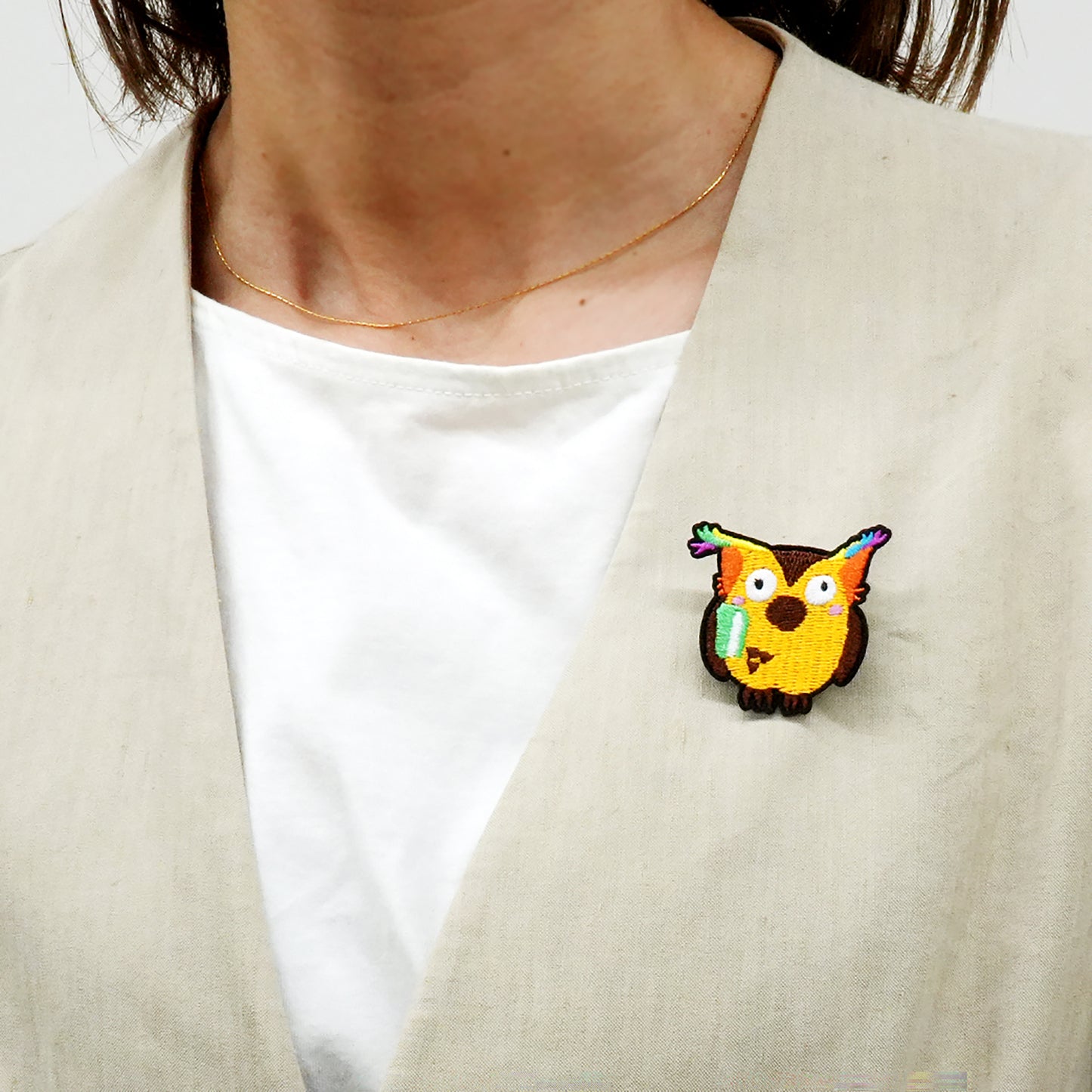 R.B.ブッコロー 刺繡バッジ