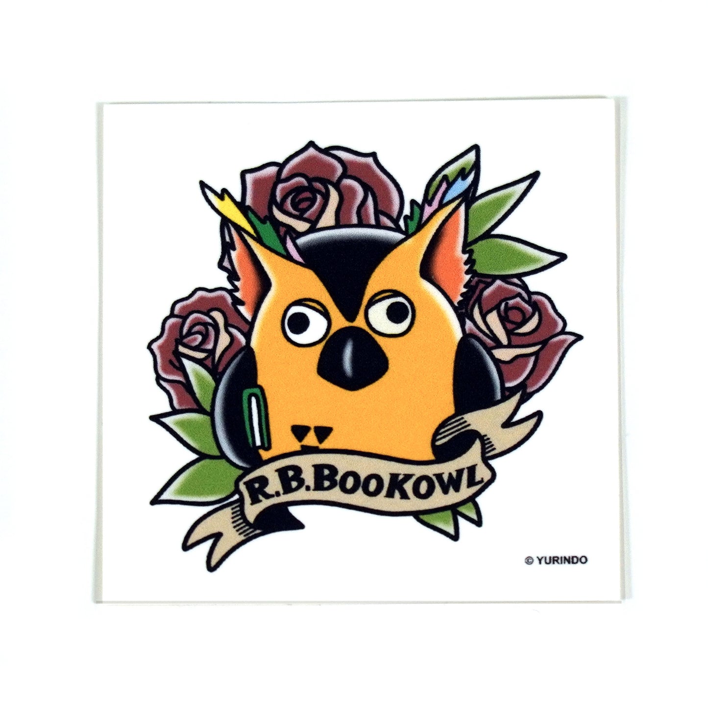 R.B.ブッコロー タトゥーシール  バラ