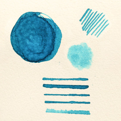 OKAZAKI DEPARTMENT Exclusive color ink  GLEAM PARAIBA BLUE