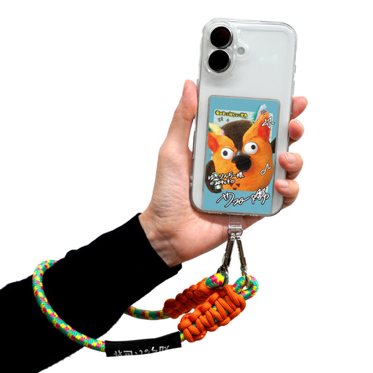 R.B.ブッコロー スマホストラップ＆フォンタブ  ショート