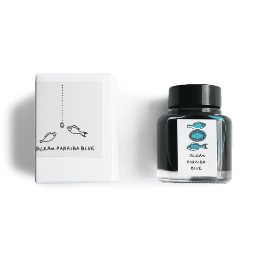 OKAZAKI DEPARTMENT Exclusive color ink  GLEAM PARAIBA BLUE