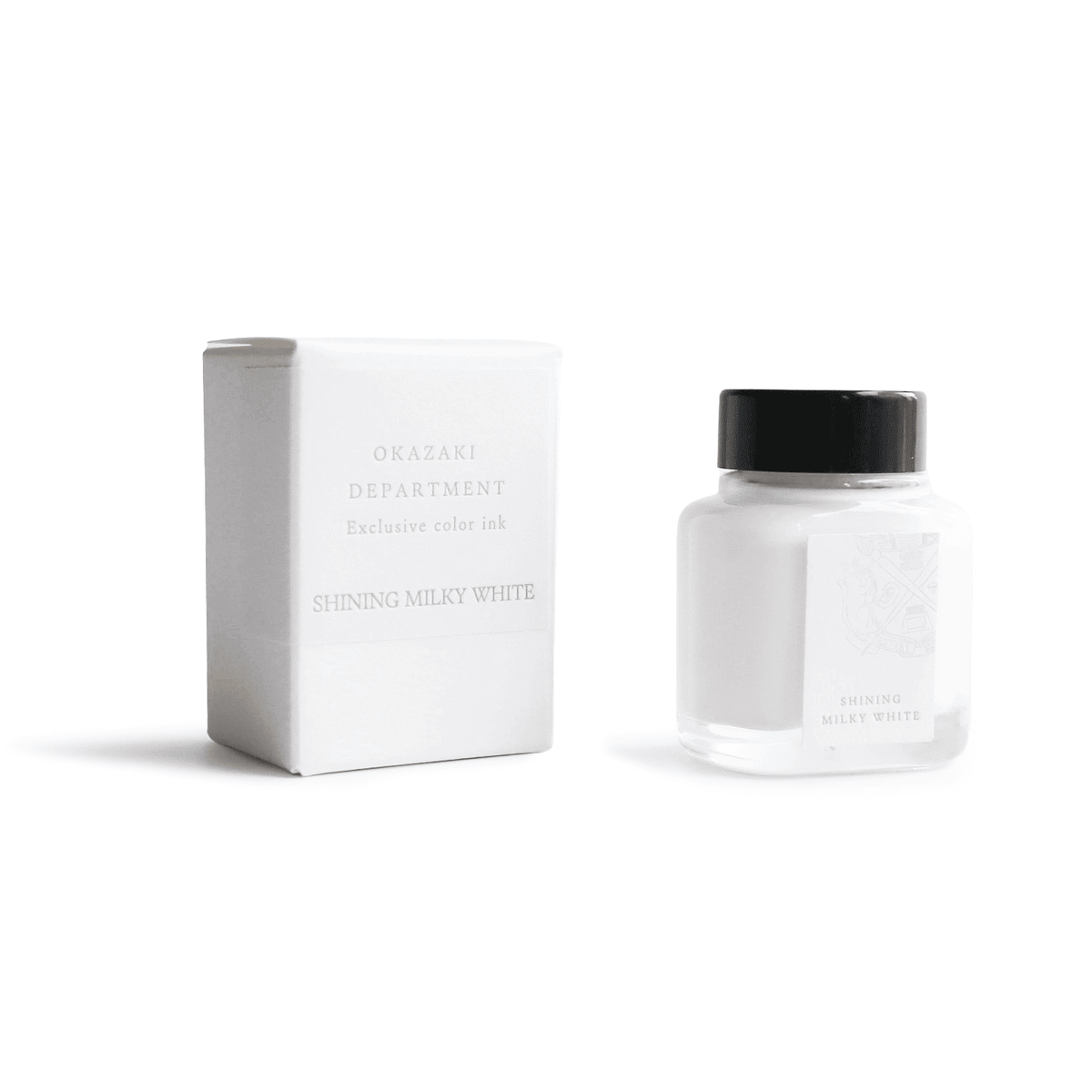 OKAZAKI DEPARTMENT Exclusive color ink  SHINING MILKY WHITE
