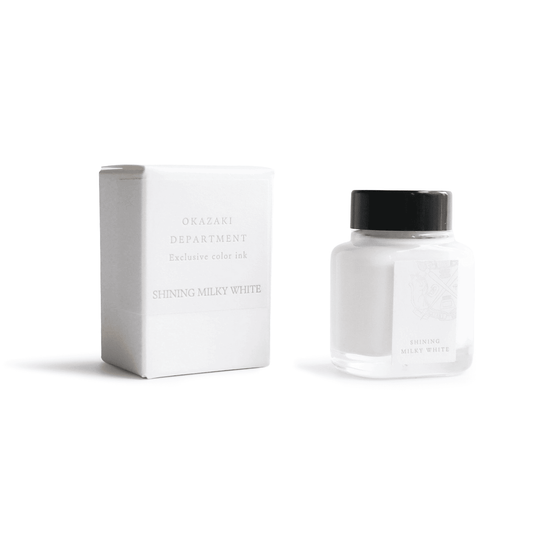 OKAZAKI DEPARTMENT Exclusive color ink  SHINING MILKY WHITE