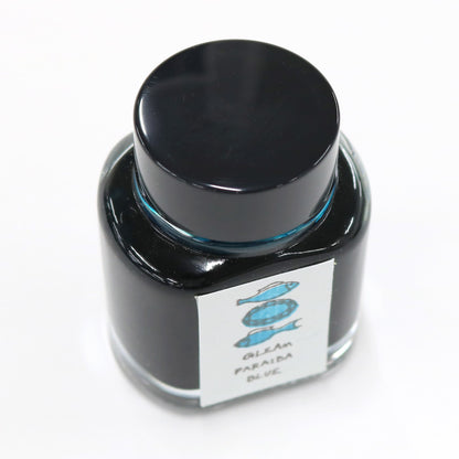 OKAZAKI DEPARTMENT Exclusive color ink  GLEAM PARAIBA BLUE
