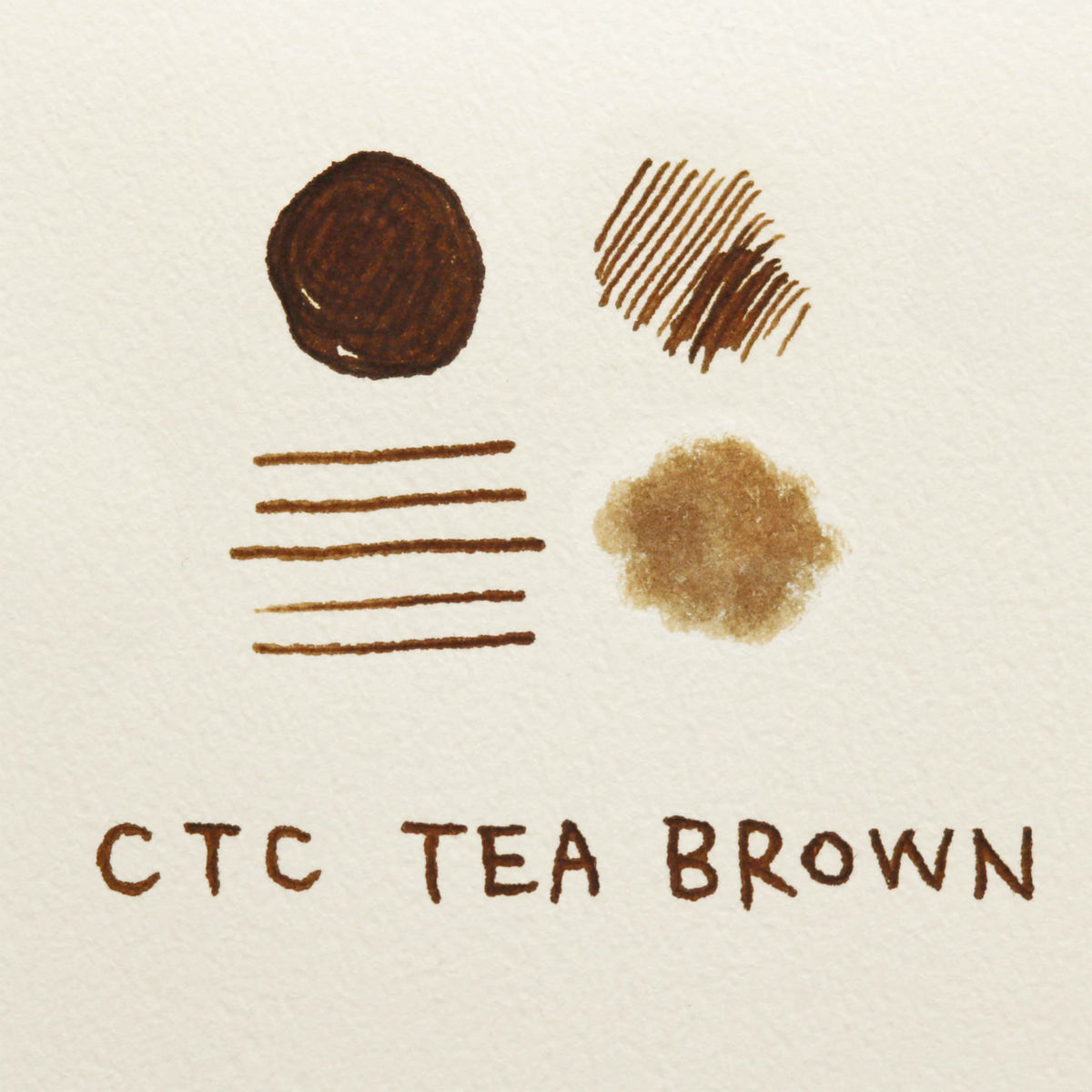 OKAZAKI DEPARTMENT Exclusive color ink  CTC TEA BROWN