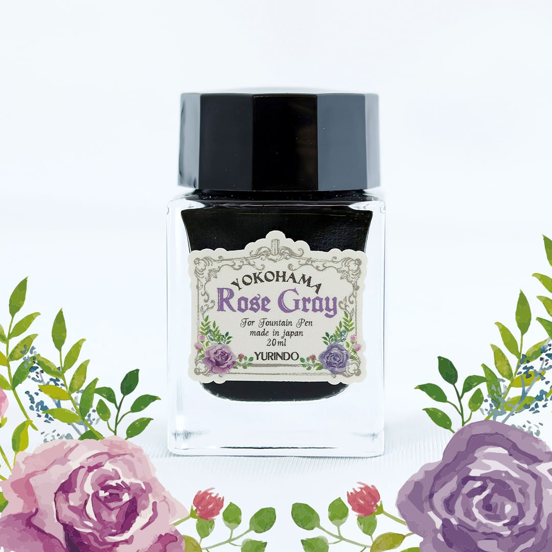有隣堂オリジナルインク YOKOHAMA Rose Gray